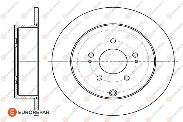 Eurorepar Brake Disc - 1618864080