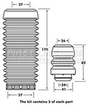 First Line Strut Protection Kit Part No -FPK7050