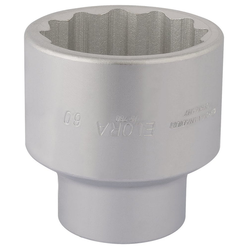 Elora Bi-Hexagon Socket, 1" Sq Dr, 60mm
