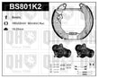 Quinton Hazell Bendix Brake Shoe Kit -BS801K2