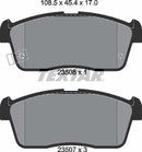 Textar Brake Pad Set - 2350801