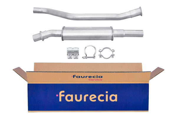 FAURECIA 8LC 366 023-381 Centre Muffler - Easy2Fit® Kit - fits CITROËN XSARA Coupe