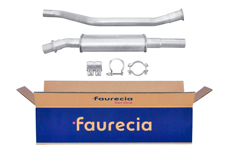 FAURECIA 8LC 366 023-381 Centre Muffler - Easy2Fit® Kit - fits CITROËN XSARA Coupe