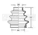 First Line Cv Joint Boot Kit Part No -FCB2349