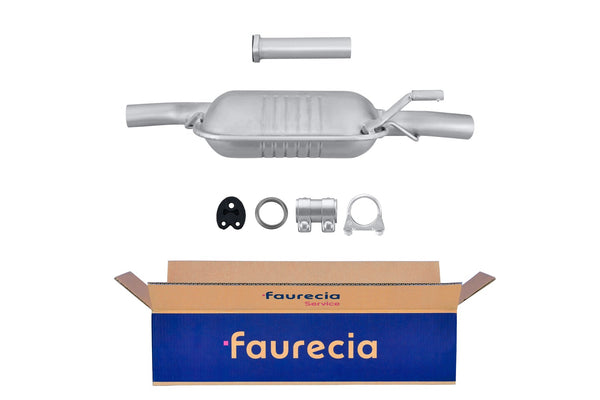 FAURECIA 8LD 366 028-631 Rear Muffler - Easy2Fit® Kit - fits FIAT TIPO