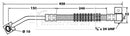 Borg & Beck Brake Hose Part No -BBH7412