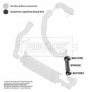 Borg & Beck Turbo Hose Part No -BTH1300