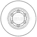 Borg & Beck Brake Disc Pair Part No -BBD4758