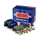 Borg & Beck Rear Brake Pad Set -BBP2056
