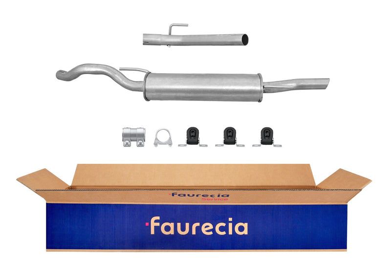 FAURECIA 8LD 366 036-341 Rear Muffler - Easy2Fit® Kit - fits VW GOLF IV (1J1)