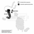 Borg & Beck Turbo Hose Part No -BTH1651