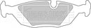 Borg & Beck Brake Pad Set -BBP1284