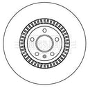 Borg & Beck Brake Disc Single Part No -BBD5992S