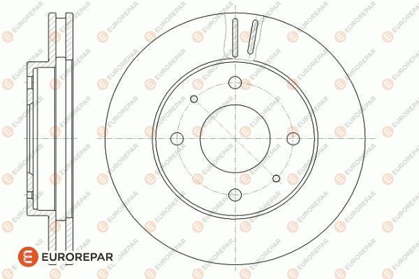 Eurorepar Brake Disc - 1618885380