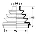 Borg & Beck Cv Joint Boot Kit Part No -BCB2373