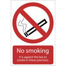 Draper Smoking Against LAW Sign - 72167