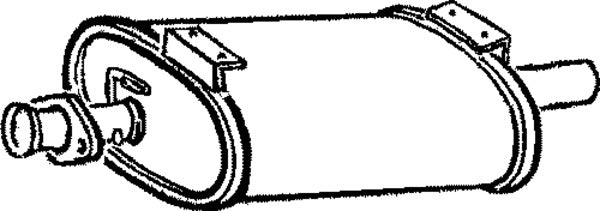 Klarius LR130G - Box With Centre Pipe  - Fits Land Rover Discovery 3.5i