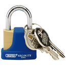 Draper High SEC.S/Brass Padlock 32mm - 64164