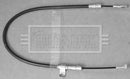Borg & Beck Brake Cable - Front -BKB3412