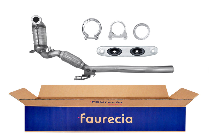 FAURECIA 8LD 366 034-521 Rear Muffler - Easy2Fit® Kit - fits RENAULT CAPTUR I