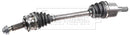 Borg & Beck Driveshaft - LH - BDS1694