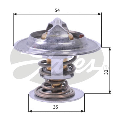 Gates Thermostat, coolant - TH26590G1