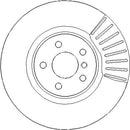Disctech Brake Disc - Fits Bmw, Iveco - ABD3314 - Front Axle
