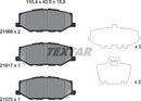 Textar Brake Pad Set - 2156801