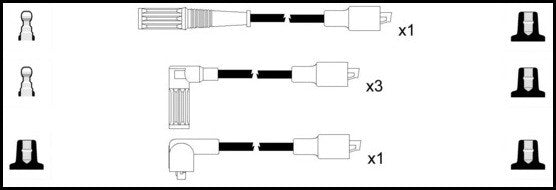 ElectroSpark Ignition Lead Set - OEK052