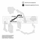 First Line Turbo Hose Part No -FTH1354