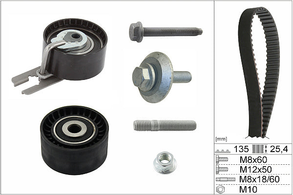 INA Timing Belt Set - Part No - 530036910