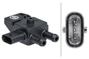 HELLA 6PP 009 403-421 Sensor, exhaust pressure - 3-pin connector - Bolted