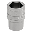 Draper Expert 12mm 6PT Socket 1/4  DR-Pckd - 16515