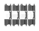 Borg & Beck Fitting Kit - Pads Part No -BBK1315