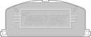 Borg & Beck Brake Pad Set -BBP1267