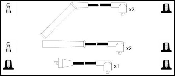 ElectroSpark Ignition Lead Set - OEK875