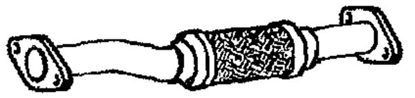 Klarius KA66L - Front Pipe  - Fits Kia Rio 1.25