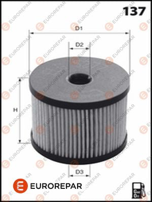 Eurorepar Fuel filter - 1643628280