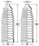 First Line Steering Gaiter Kit Part No -FSG3290