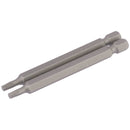 Draper 2PC 75mm T15 S/D.BIT - 66847