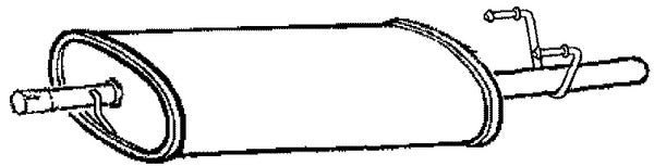 Klarius MZ467H - Box With Centre Pipe