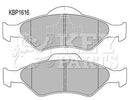 Key Parts Brake Pad Set -KBP1616