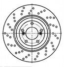 Borg & Beck Brake Disc (Single)  - BBD6058S