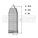 First Line Steering Bellow Set - FSG3495