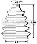 First Line Cv Joint Boot Kit Part No -FCB6048