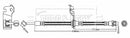 Borg & Beck Brake Hose Part No -BBH7471