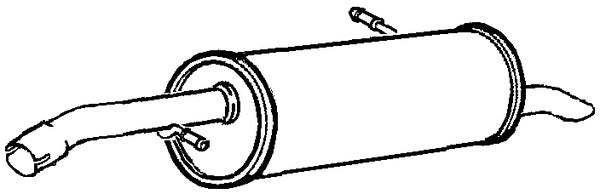 Klarius PG798A - Box With Tail Pipe