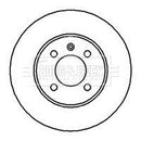 Borg & Beck Brake Disc Pair Part No -BBD4037