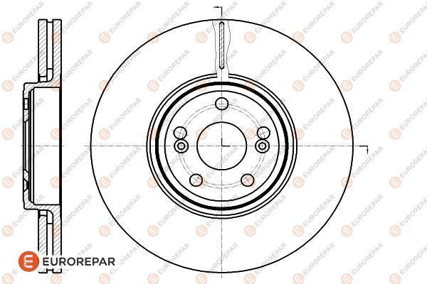 Eurorepar Brake Disc - 1618880380