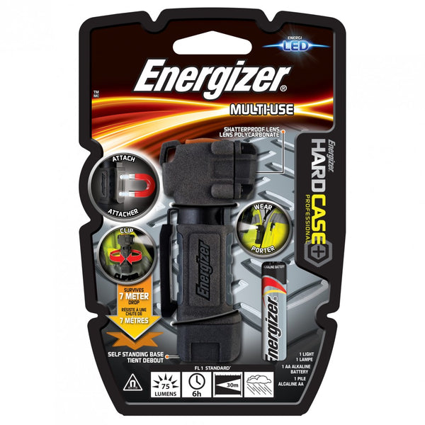 Energizer E301340900 Hardcase LED Multi Mini 1AA 75 Lumens